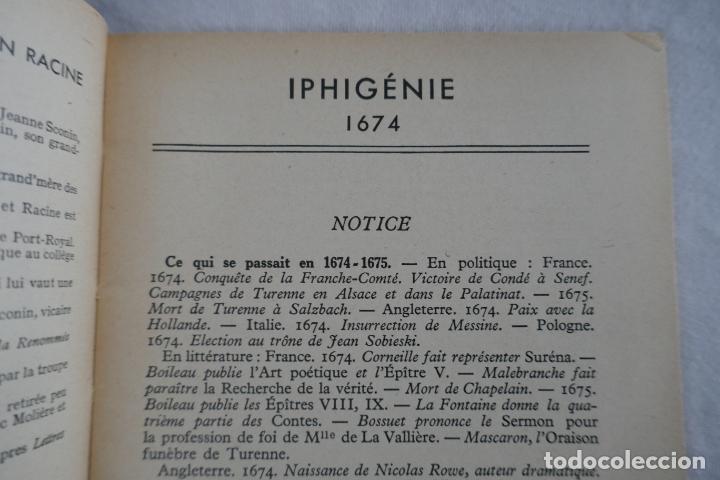 Libros de segunda mano: IPHIG&Eacute;NIE - RACINE - CLASSIQUES LAROUSSE - Foto 10
