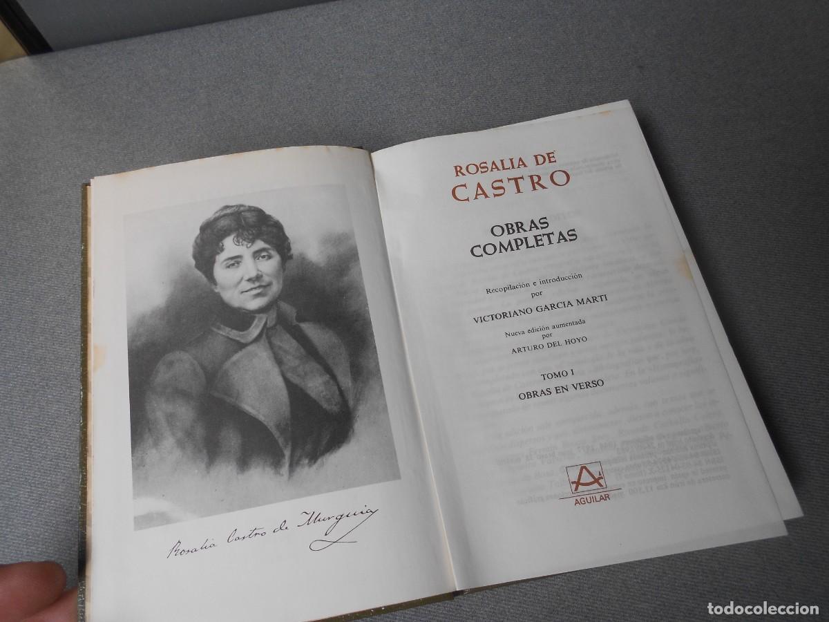 Libros de segunda mano: ROSALIA DE CASTRO. OBRAS COMPLETAS. TOMO I - Foto 2