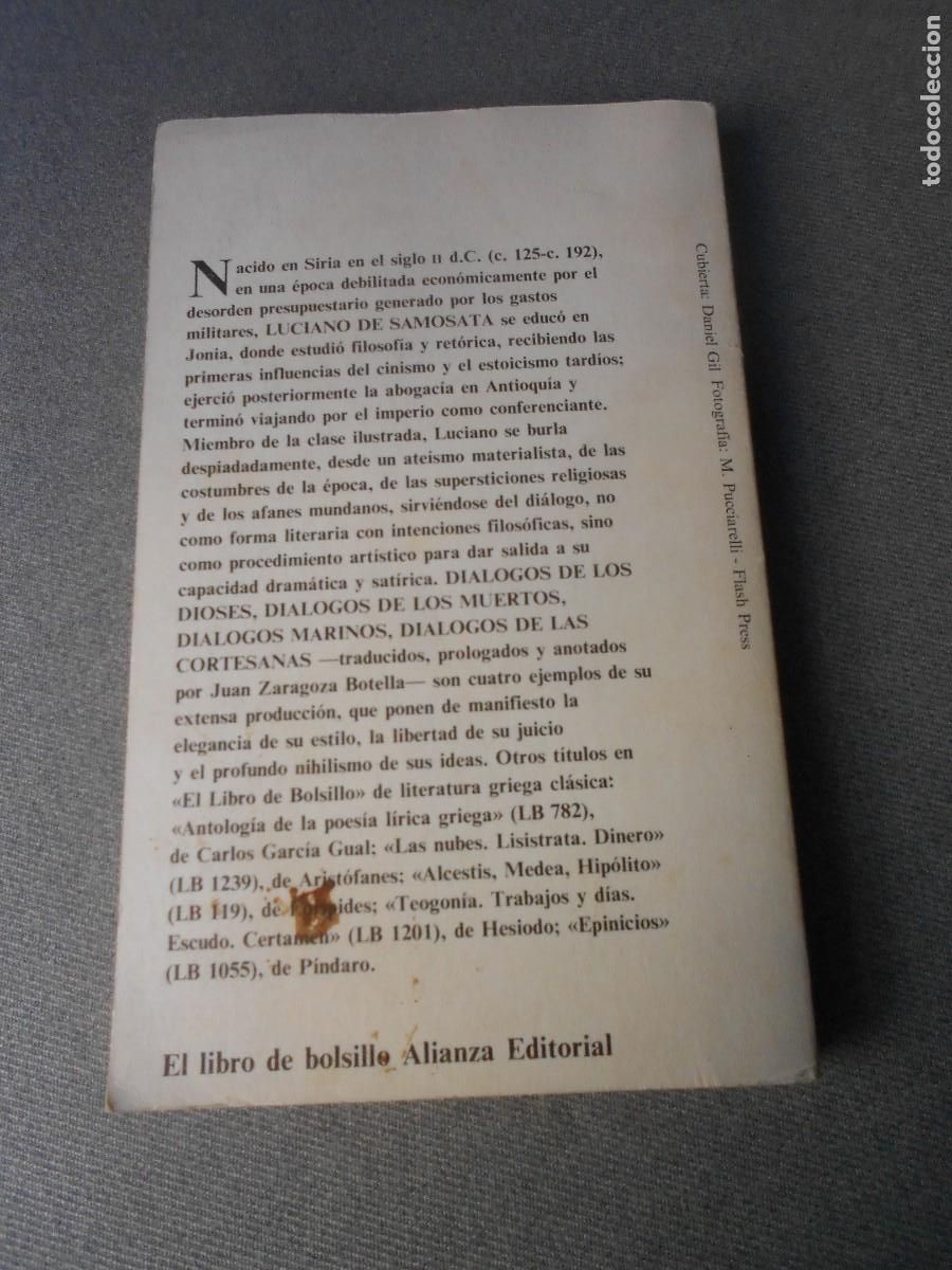 Libros de segunda mano: DIALOGOS DE LOS DIOSES - Foto 3