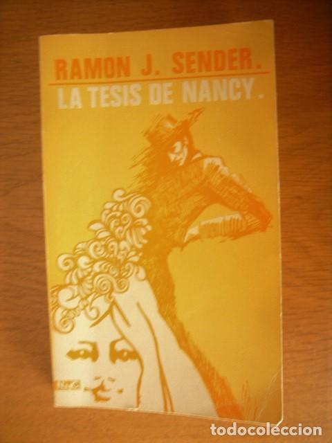 Libros de segunda mano: RAMON J. SENDER: - LA TESIS DE NANCY - (MADRID, 1969) - Foto 1