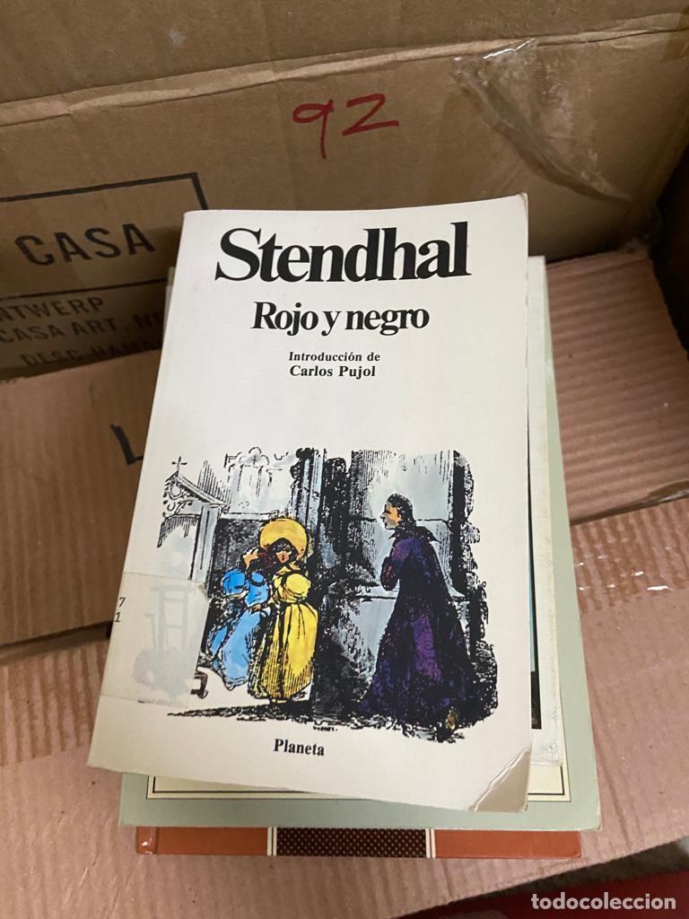 Libros de segunda mano: CAJA92 STENDHAL, ROJO Y NEGRO, PLANETA - Foto 1