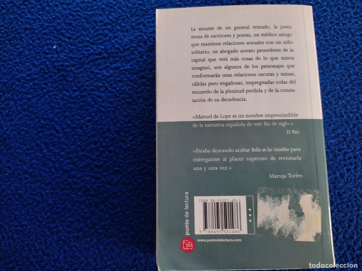 Libros de segunda mano: Bella en las Tinieblas Manuel de Lope Ed. Santillana A&ntilde;o 2000 - Foto 3