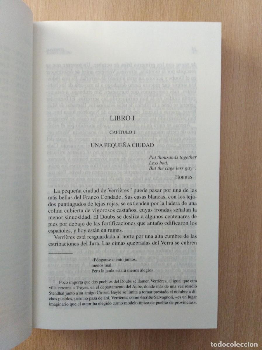 Libros de segunda mano: ROJO Y NEGRO. Stendhal. Edici&oacute;n Especial Austral - Foto 4
