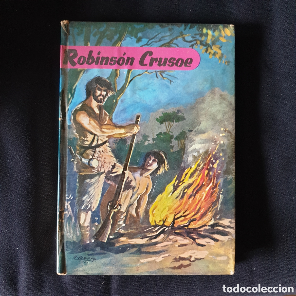 Libros de segunda mano: Robinson Crusoe (ilustrado) - Foto 1