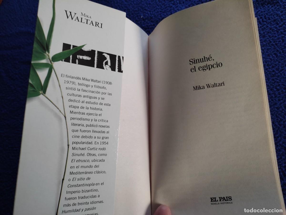 Libros de segunda mano: Sinuh&eacute; el Egipcio Mika Waltari Ed. El Pa&iacute;s 2005 - Foto 5