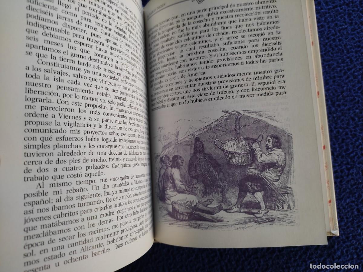 Libros de segunda mano: ROBINSON CRUSOE Daniel Defoe Ediciones Generales Anaya 1984 - Foto 8