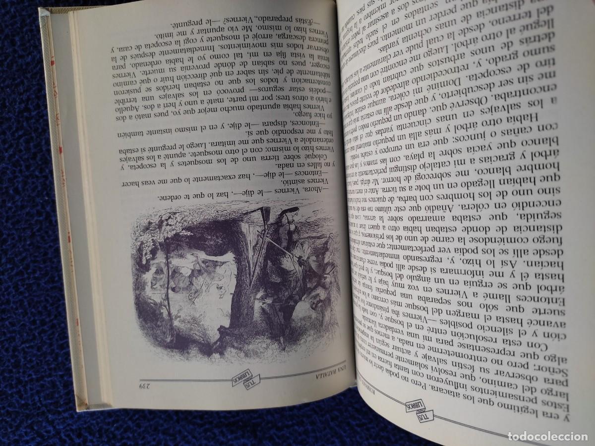 Libros de segunda mano: ROBINSON CRUSOE Daniel Defoe Ediciones Generales Anaya 1984 - Foto 9