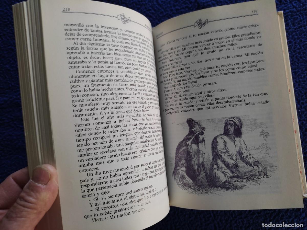 Libros de segunda mano: ROBINSON CRUSOE Daniel Defoe Ediciones Generales Anaya 1984 - Foto 10