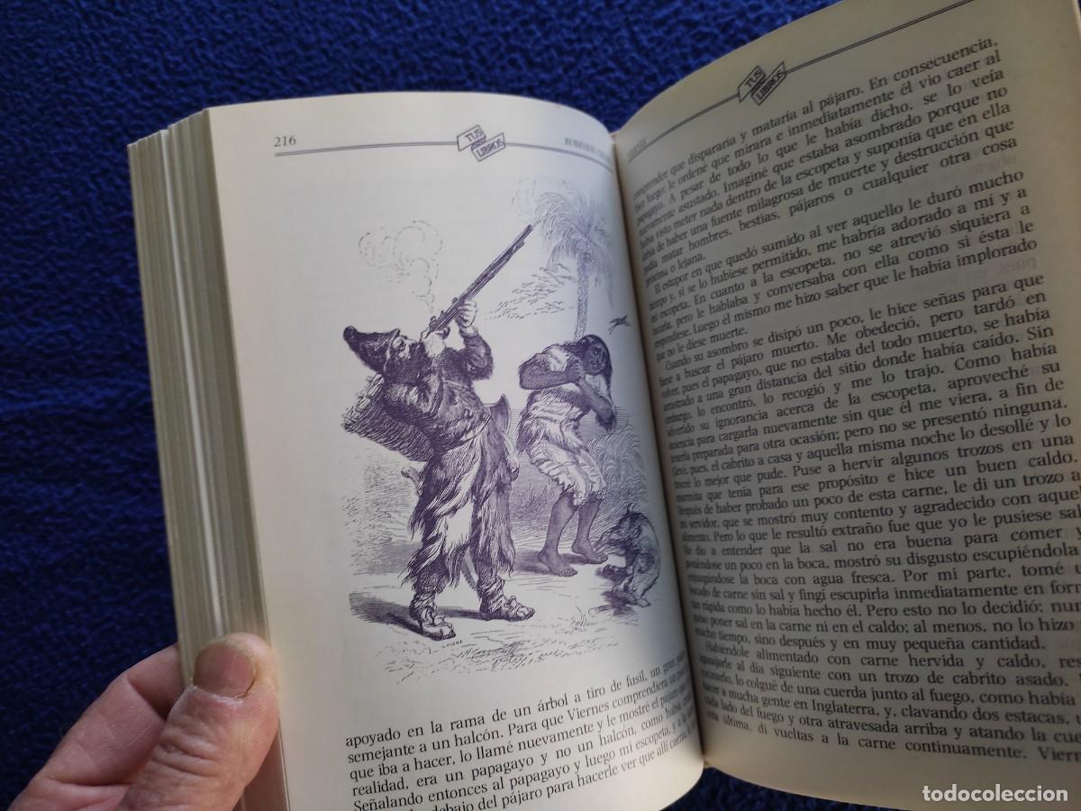 Libros de segunda mano: ROBINSON CRUSOE Daniel Defoe Ediciones Generales Anaya 1984 - Foto 11