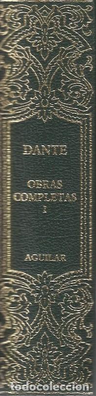 Libri di seconda mano: OBRAS COMPLETAS-TOMO I-DANTE ALIGHIERI