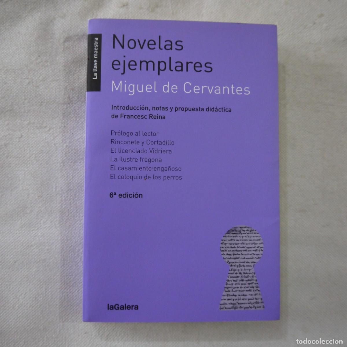 Libros de segunda mano: NOVELAS EJEMPLARES - MIGUEL DE CERVANTES - LA GALERA - 2017 - Foto 1