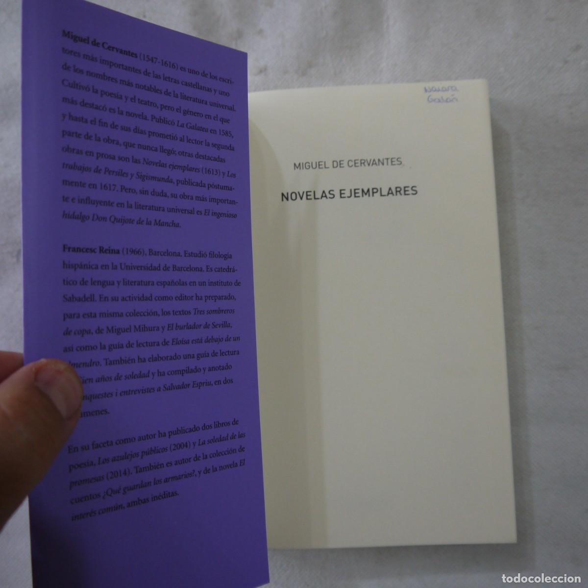 Libros de segunda mano: NOVELAS EJEMPLARES - MIGUEL DE CERVANTES - LA GALERA - 2017 - Foto 2
