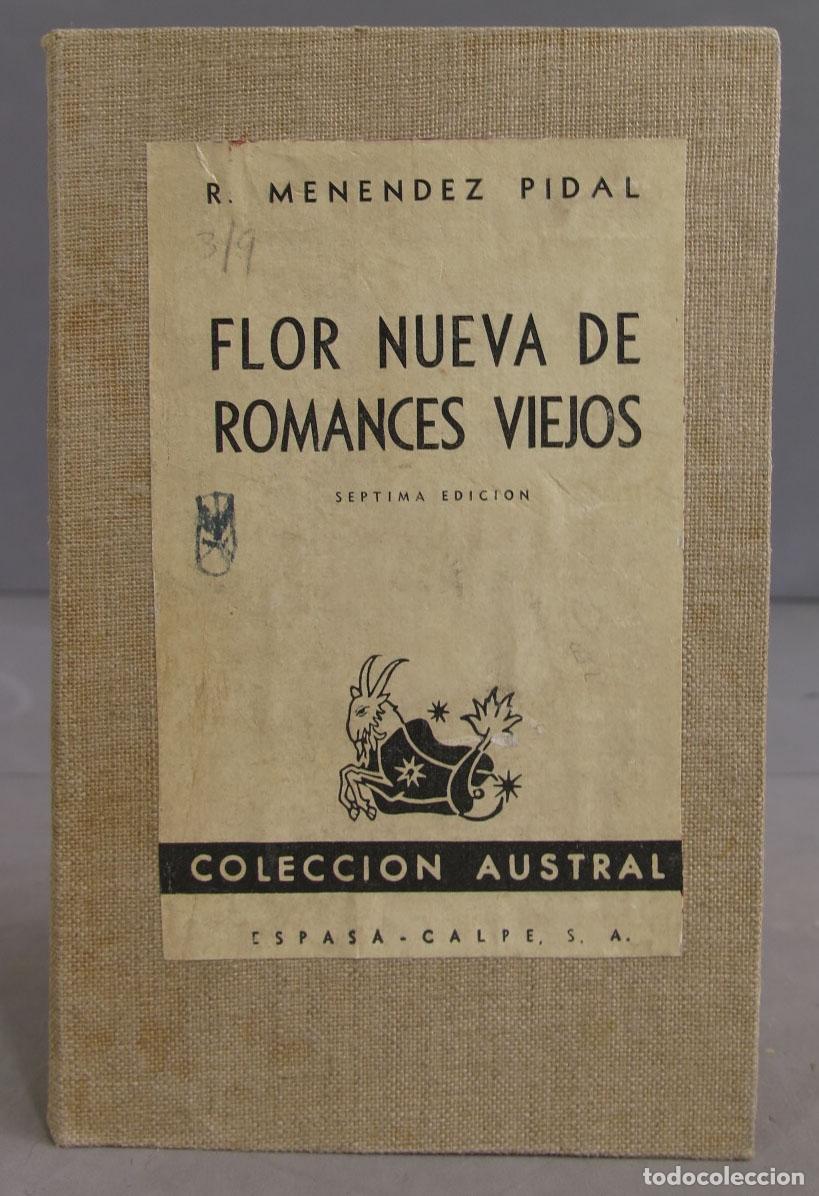 Libros de segunda mano: Flor Nueva De Romances Viejos. PIDAL. AUSTRAL - Foto 1