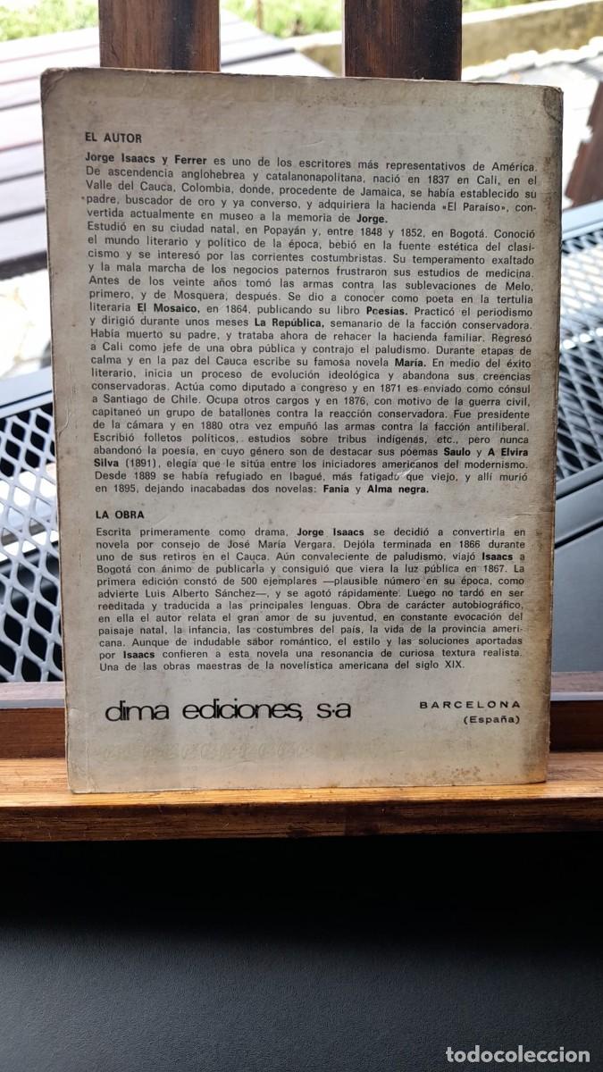 Libros de segunda mano: MARIA / Jorge Isaacs A&ntilde;o 1968 - Foto 2