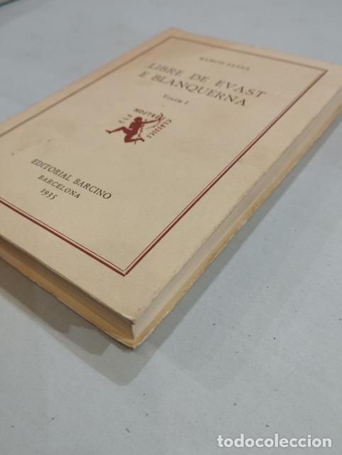 Libros de segunda mano: Ramon Llull - Llibre dEvast e Blanquerna. Volum I - Foto 2
