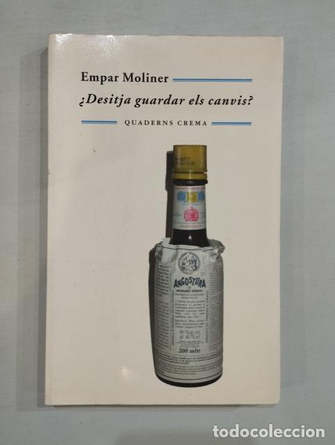 Libros de segunda mano: Empar Moliner - &iquest;Desitja guardar els canvis? - Foto 1