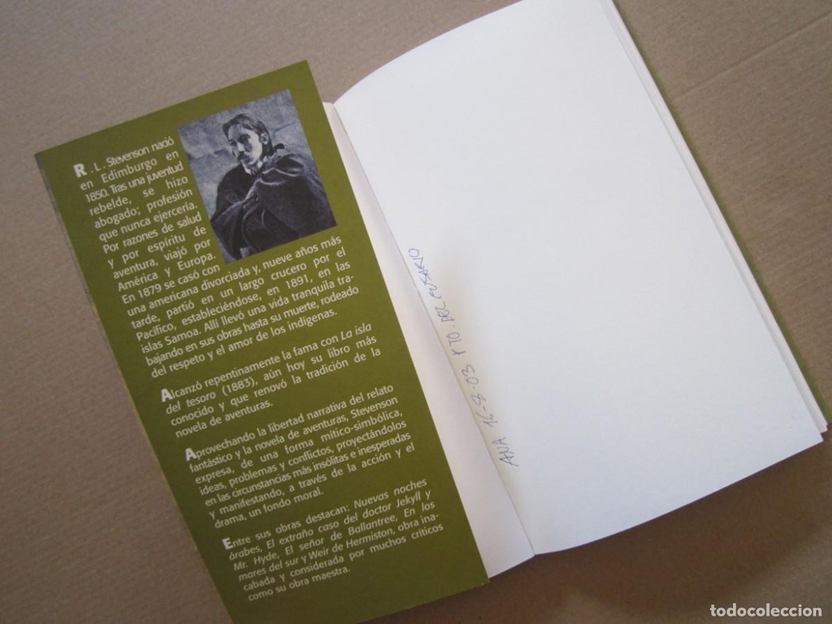 Libros de segunda mano: ROBERT LOUIS STEVENSON-LAS DESVENTURAS DE JOHN NICHOLSON-LITTERA 2002 - Foto 3
