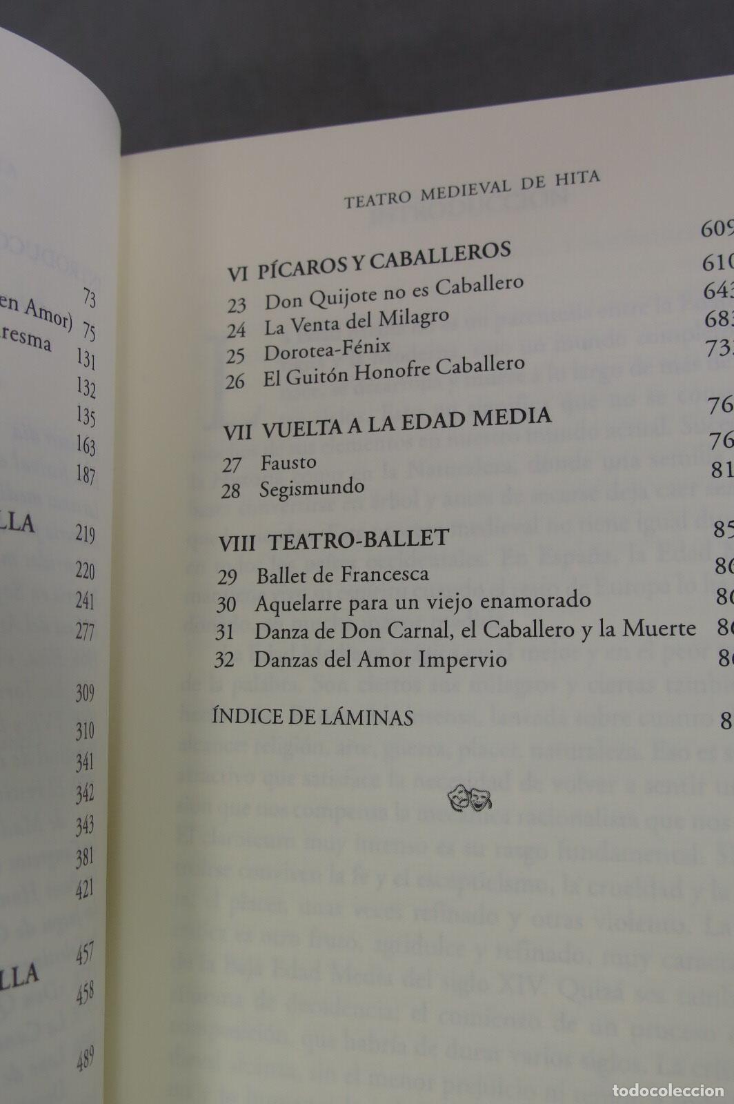 Libros de segunda mano: Teatro medieval de Hita. Criado de Val - Foto 4