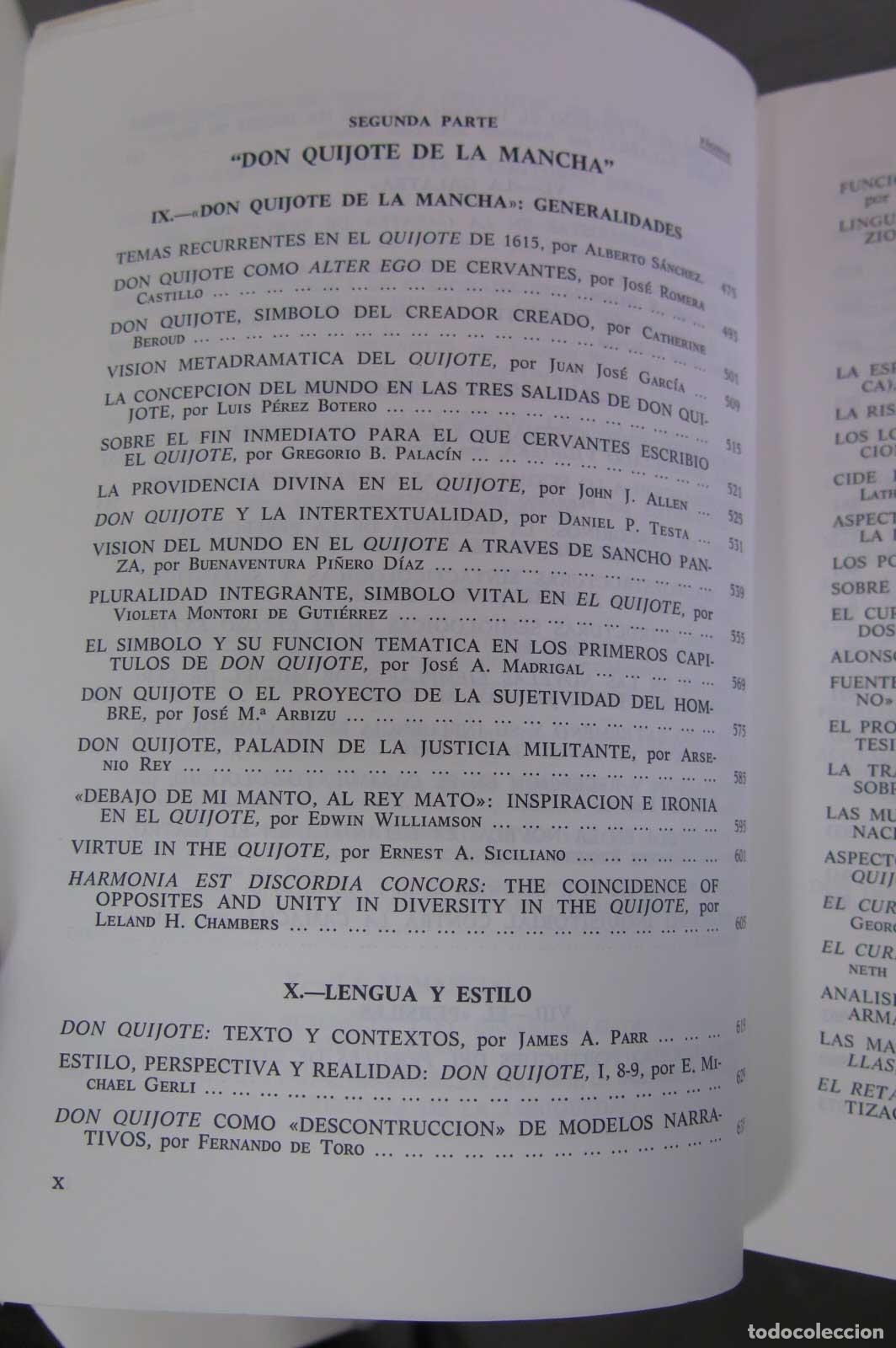 Libros de segunda mano: CERVANTES SU OBRA Y SU MUNDO - Foto 5