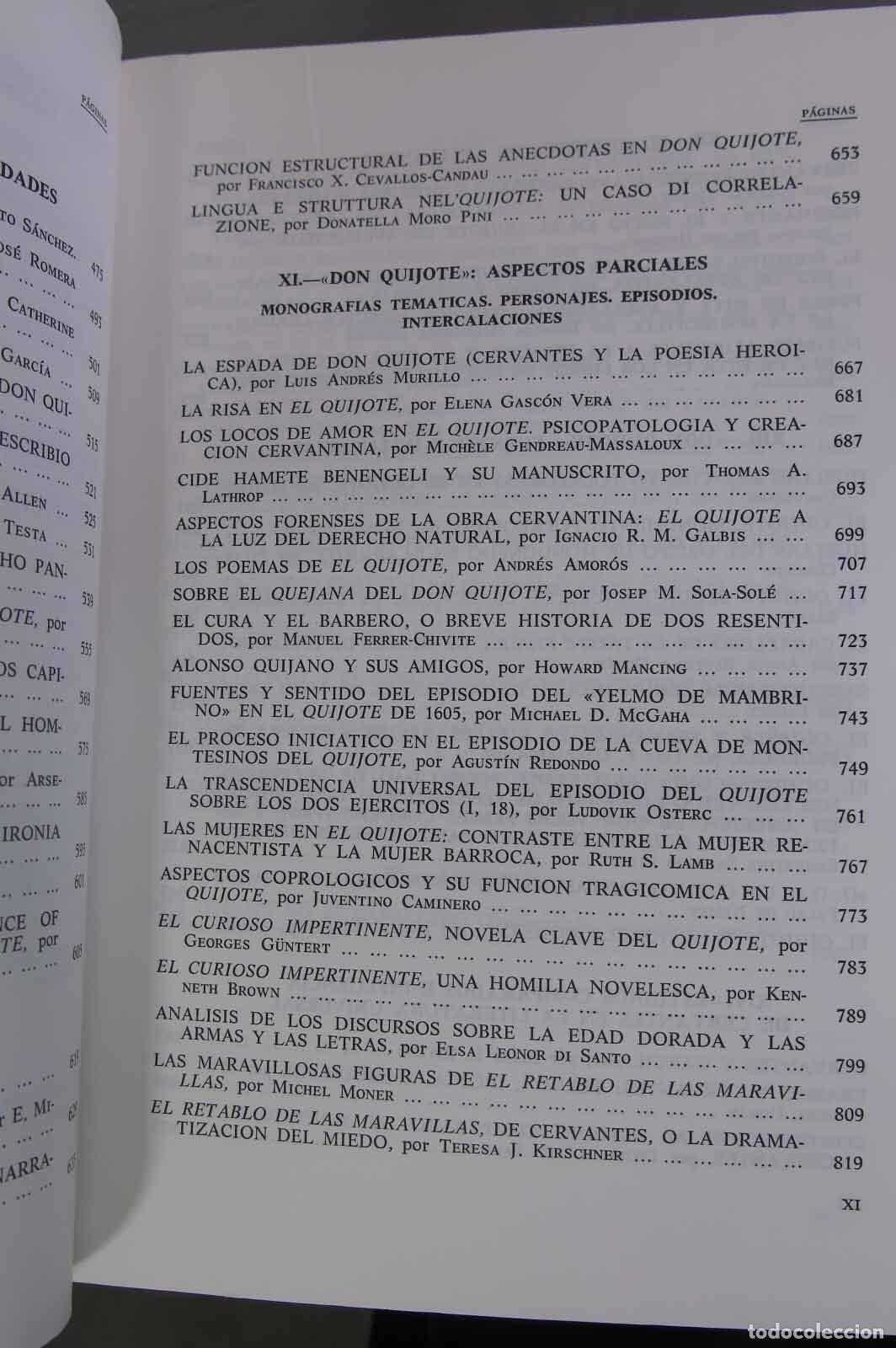 Libros de segunda mano: CERVANTES SU OBRA Y SU MUNDO - Foto 6