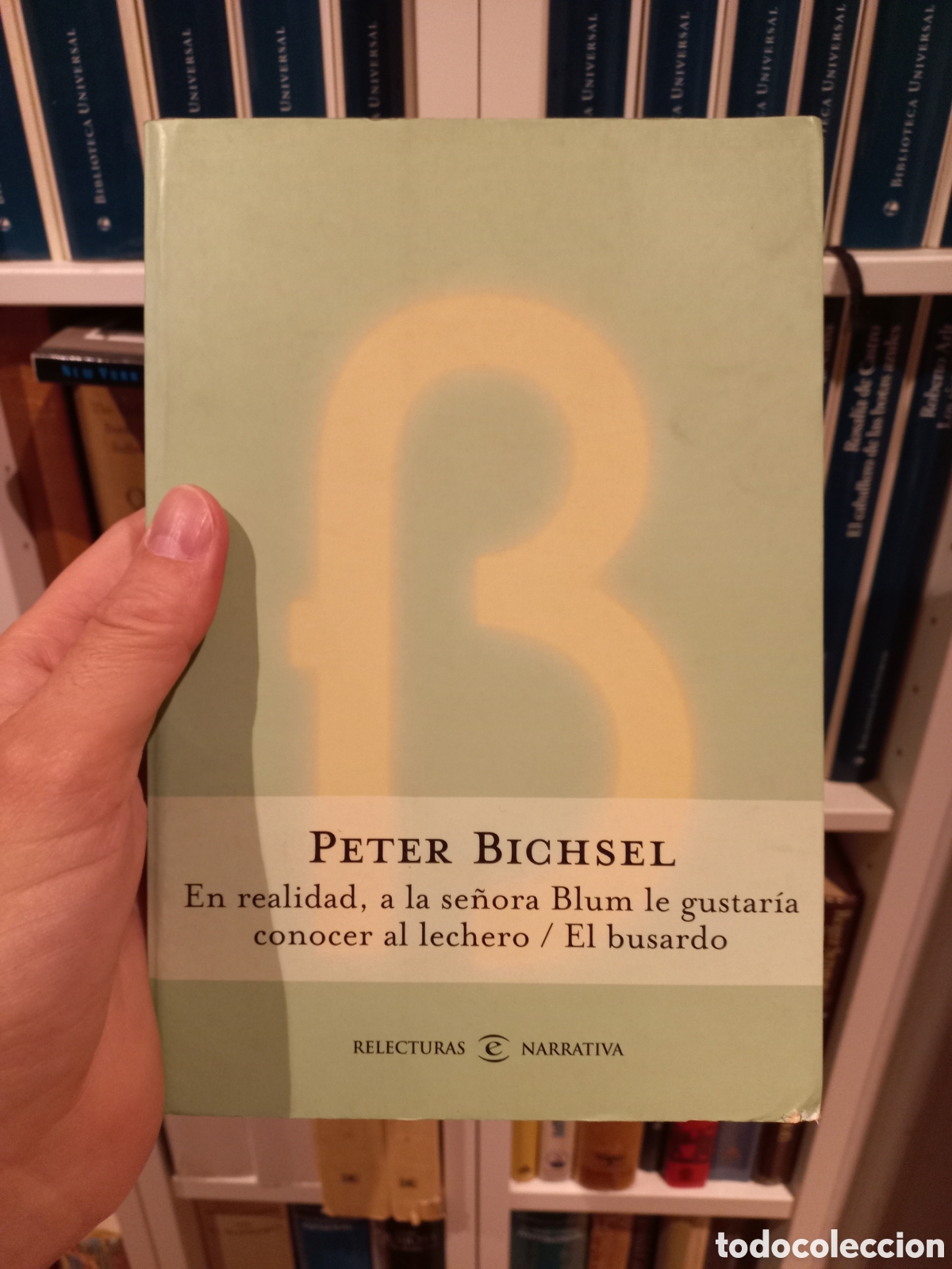 Libros de segunda mano: La se&ntilde;ora Blum, Peter Bichsel - Foto 1