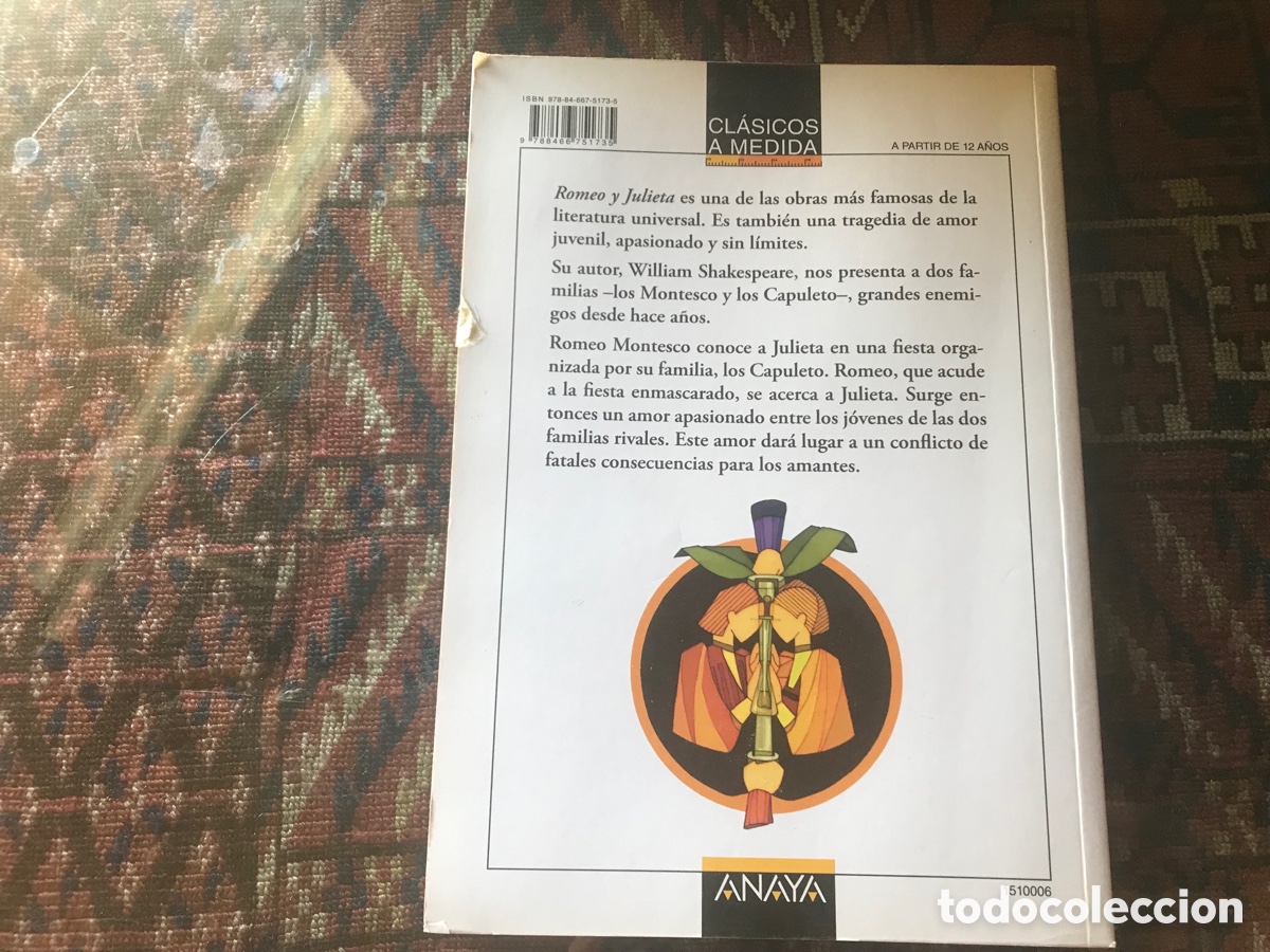 Amleto, William Shakespeare Anaya di seconda mano per 8 EUR su Rincón de la  Victoria su WALLAPOP