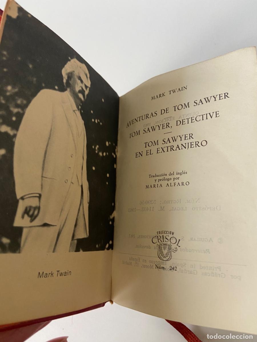 Libros de segunda mano: C 159. Crisol. Mark Twain. Tom Sawyer. 1.963 - Foto 1