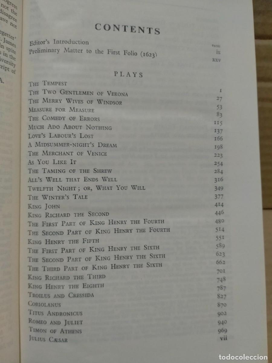 Libros de segunda mano: SHAKESPEARE. COMPLETE WORKS .COLLINS - Foto 3