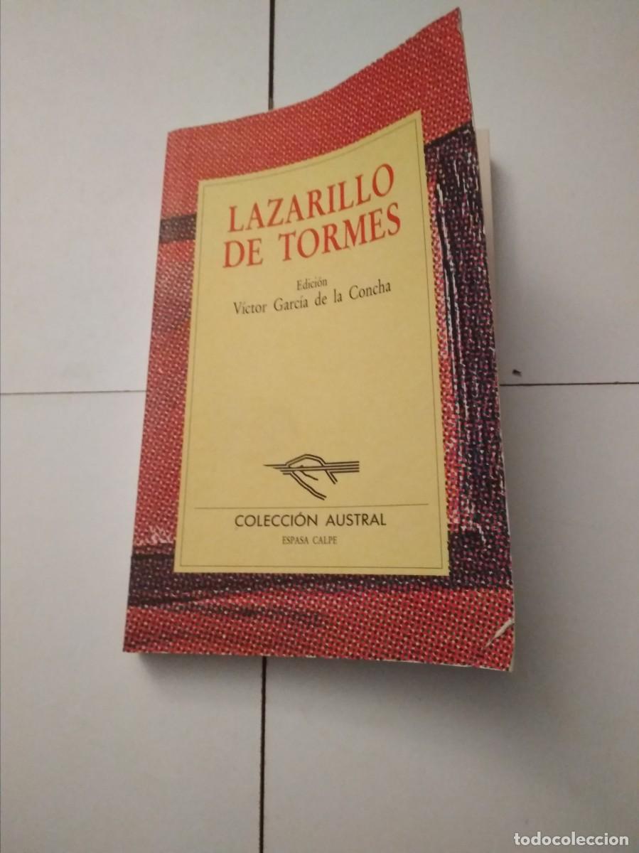 Libros de segunda mano: Libro Lazarillo de Tormes 1989 Austral Espasa Calpe - Foto 1