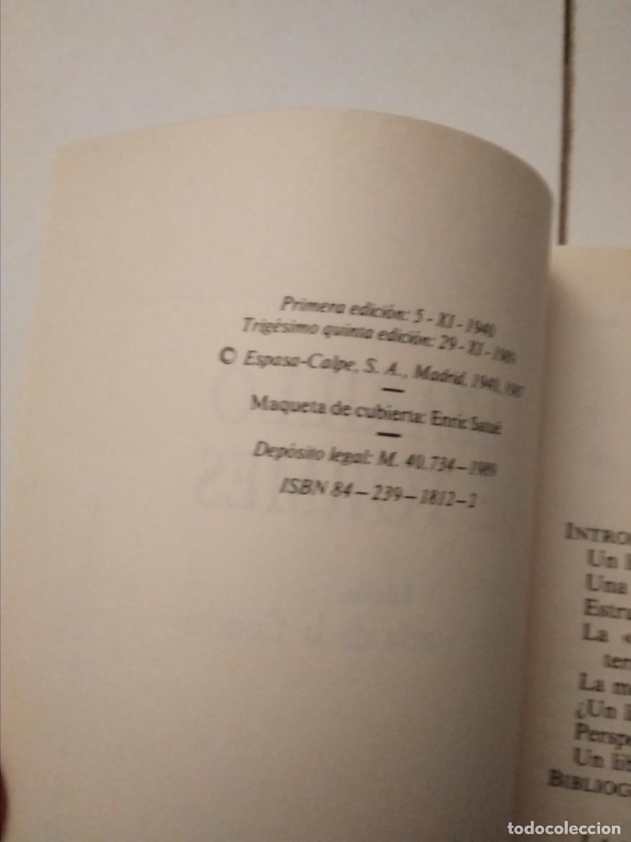 Libros de segunda mano: Libro Lazarillo de Tormes 1989 Austral Espasa Calpe - Foto 4