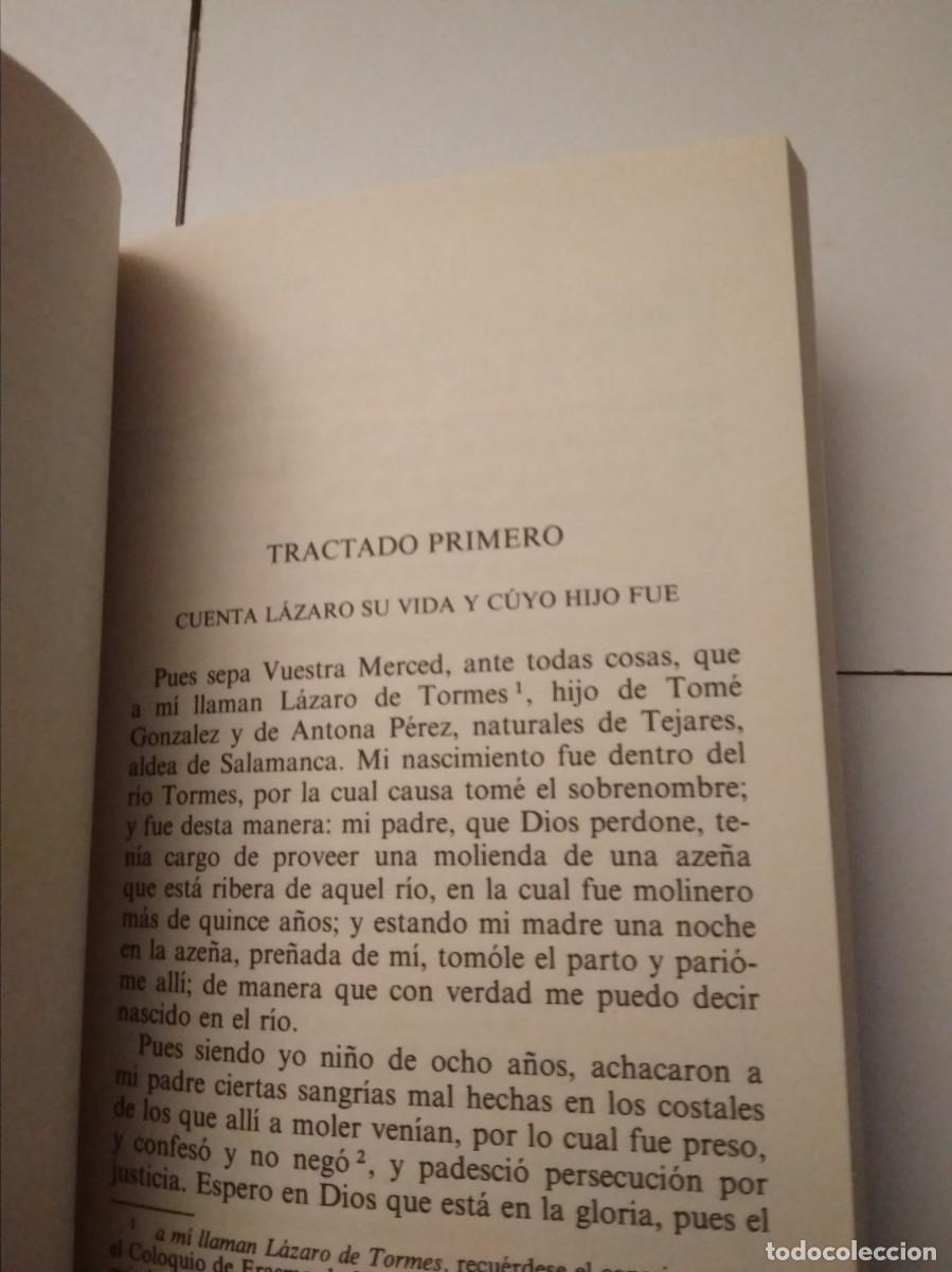 Libros de segunda mano: Libro Lazarillo de Tormes 1989 Austral Espasa Calpe - Foto 7