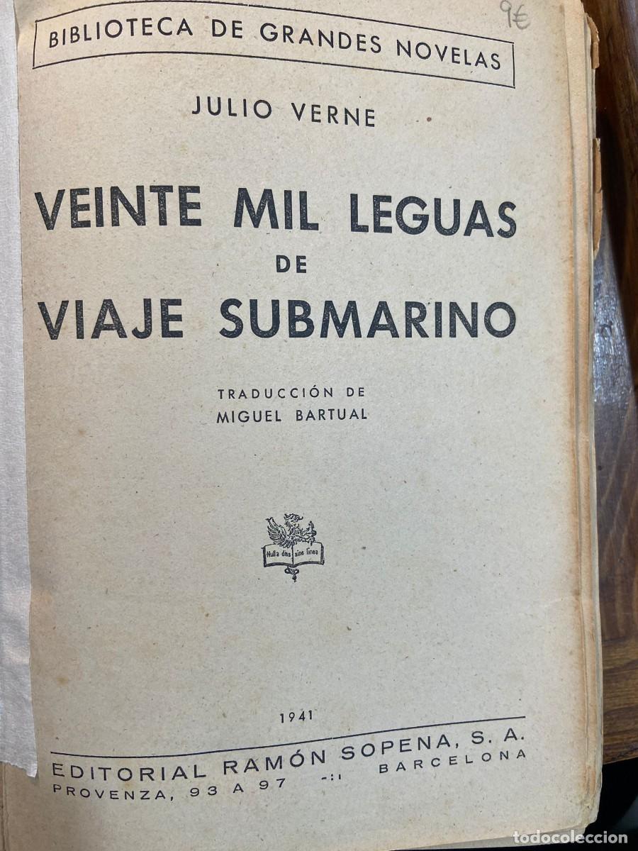 Libros de segunda mano: Veinte mil leguas de Viaje Submarino - Foto 2