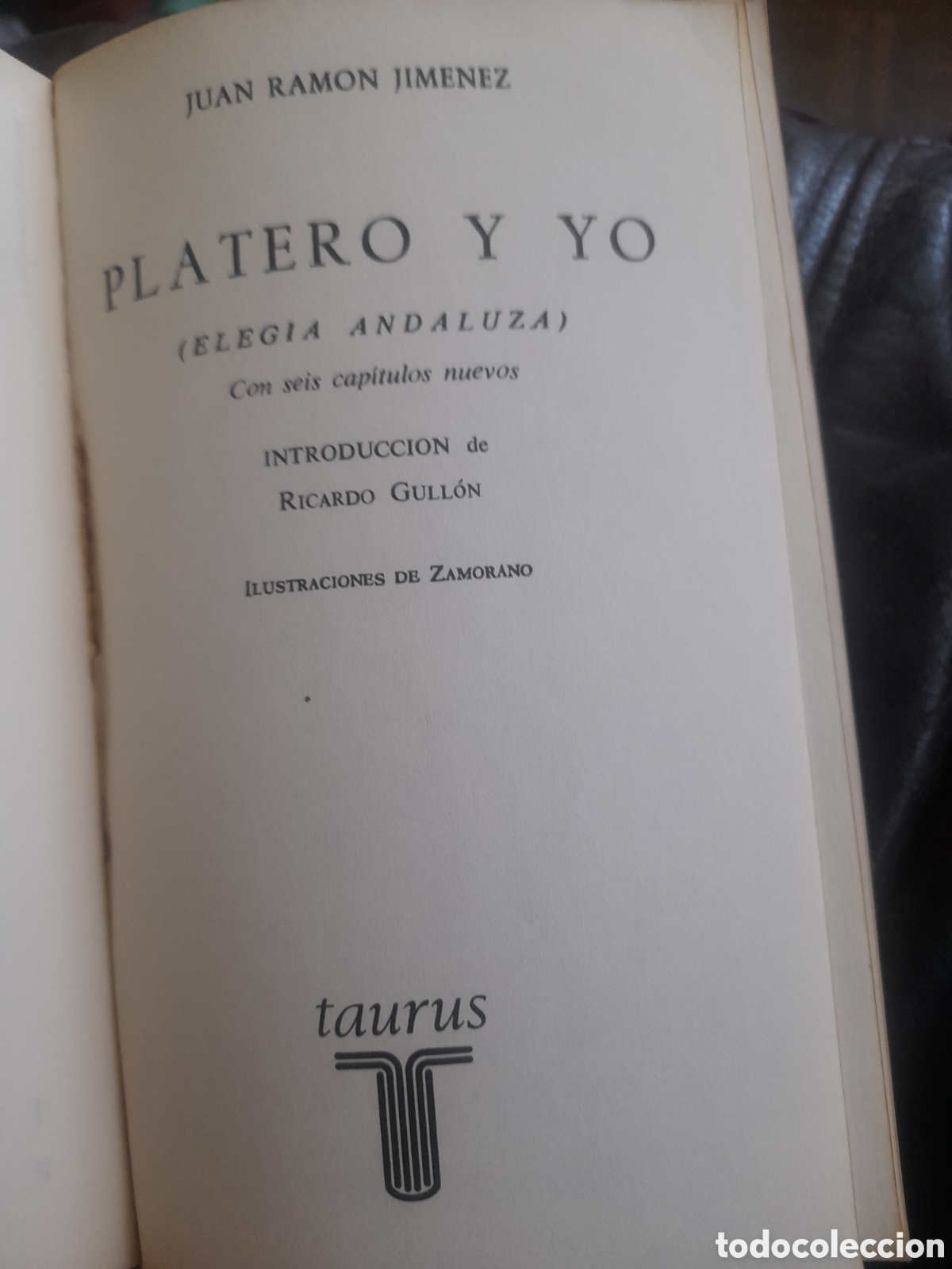 Libros de segunda mano: Libro, Platero y Yo, con seis nuevos cap&iacute;tulos de 1973 - Foto 2