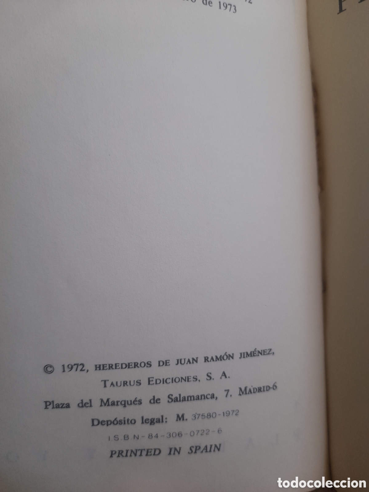 Libros de segunda mano: Libro, Platero y Yo, con seis nuevos cap&iacute;tulos de 1973 - Foto 4