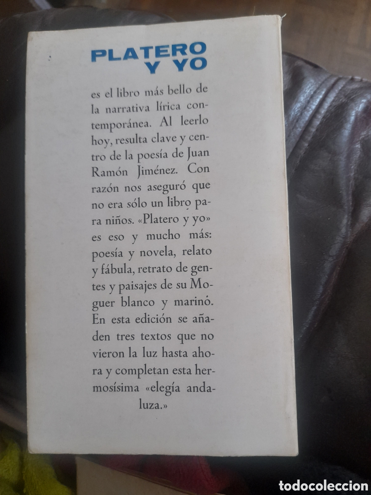 Libros de segunda mano: Libro, Platero y Yo, con seis nuevos cap&iacute;tulos de 1973 - Foto 6