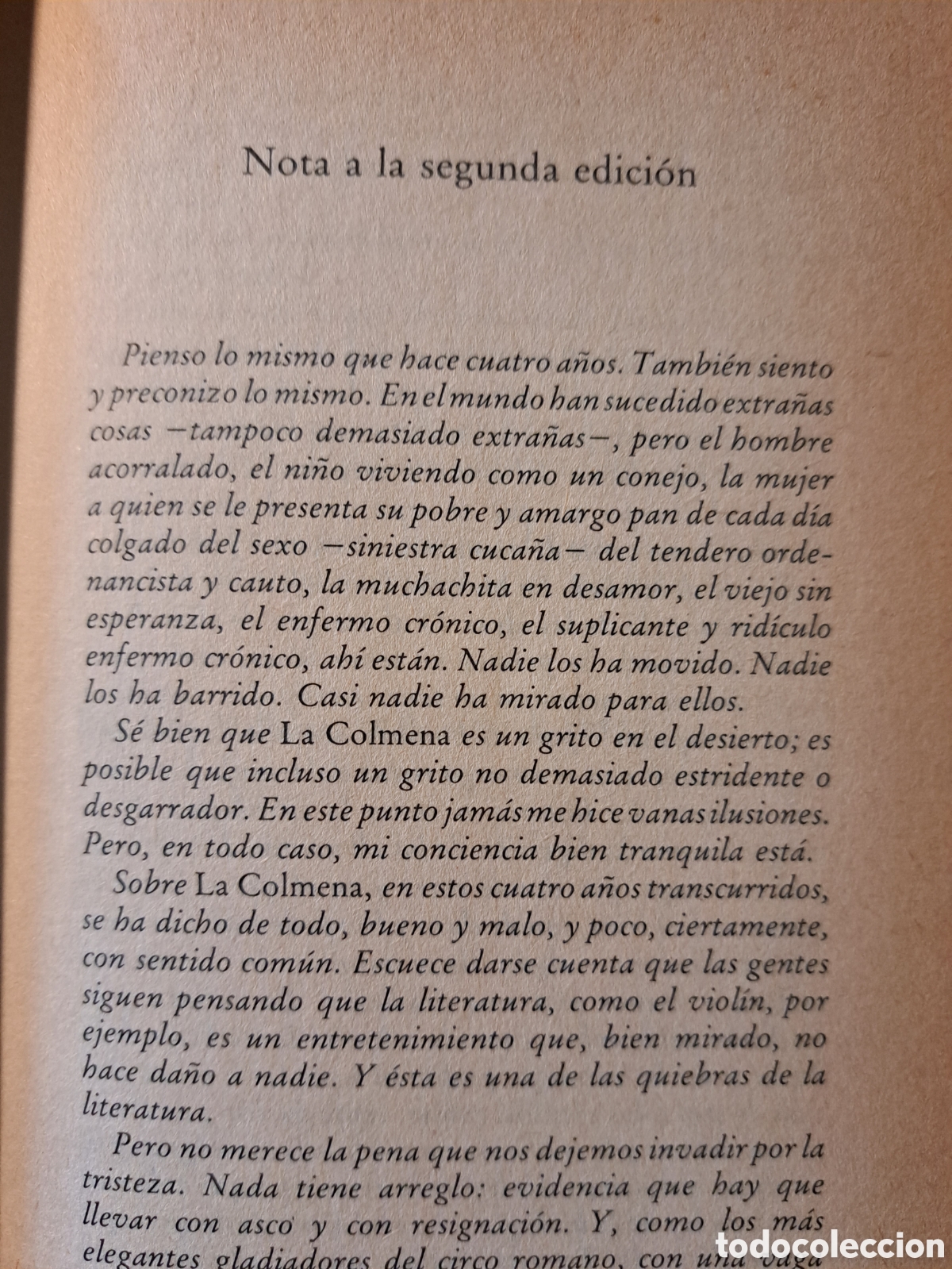 Libros de segunda mano: La colmena Camilo Jos&eacute; Cela 1983 - Foto 3