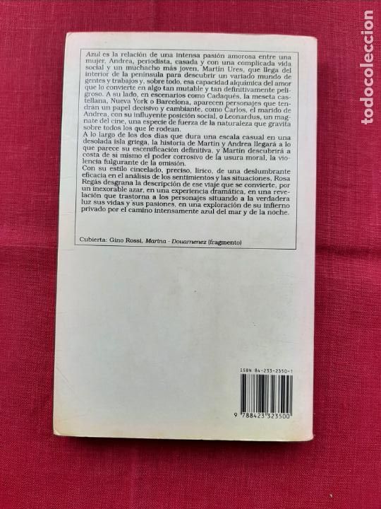 Libros de segunda mano: Azul - Reg&aacute;s, Rosa - Foto 2