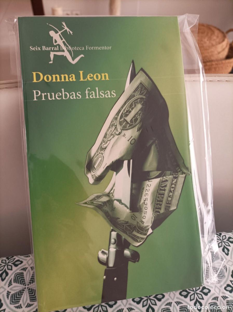 Libros de segunda mano: PRUEBAS FALSAS. DONNA LEON. SEIX BARRAL. - Foto 1
