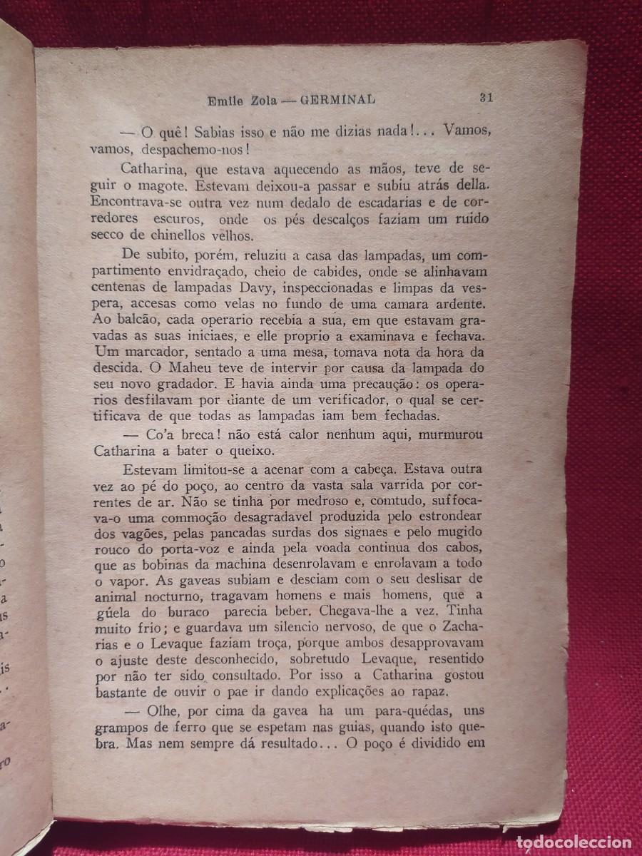Libros de segunda mano: Germinal. Emilio Zola. R&iacute;o de Janeiro. - Foto 5
