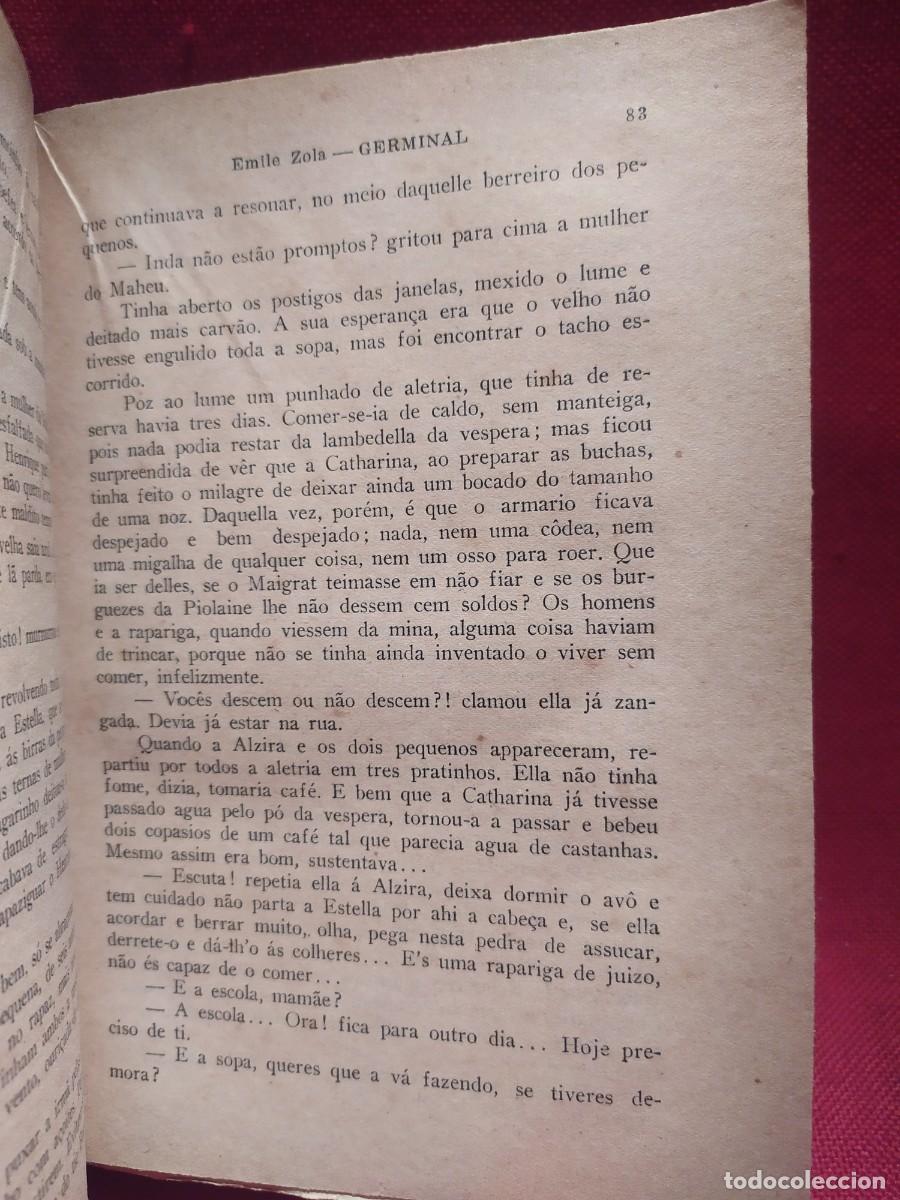 Libros de segunda mano: Germinal. Emilio Zola. R&iacute;o de Janeiro. - Foto 6