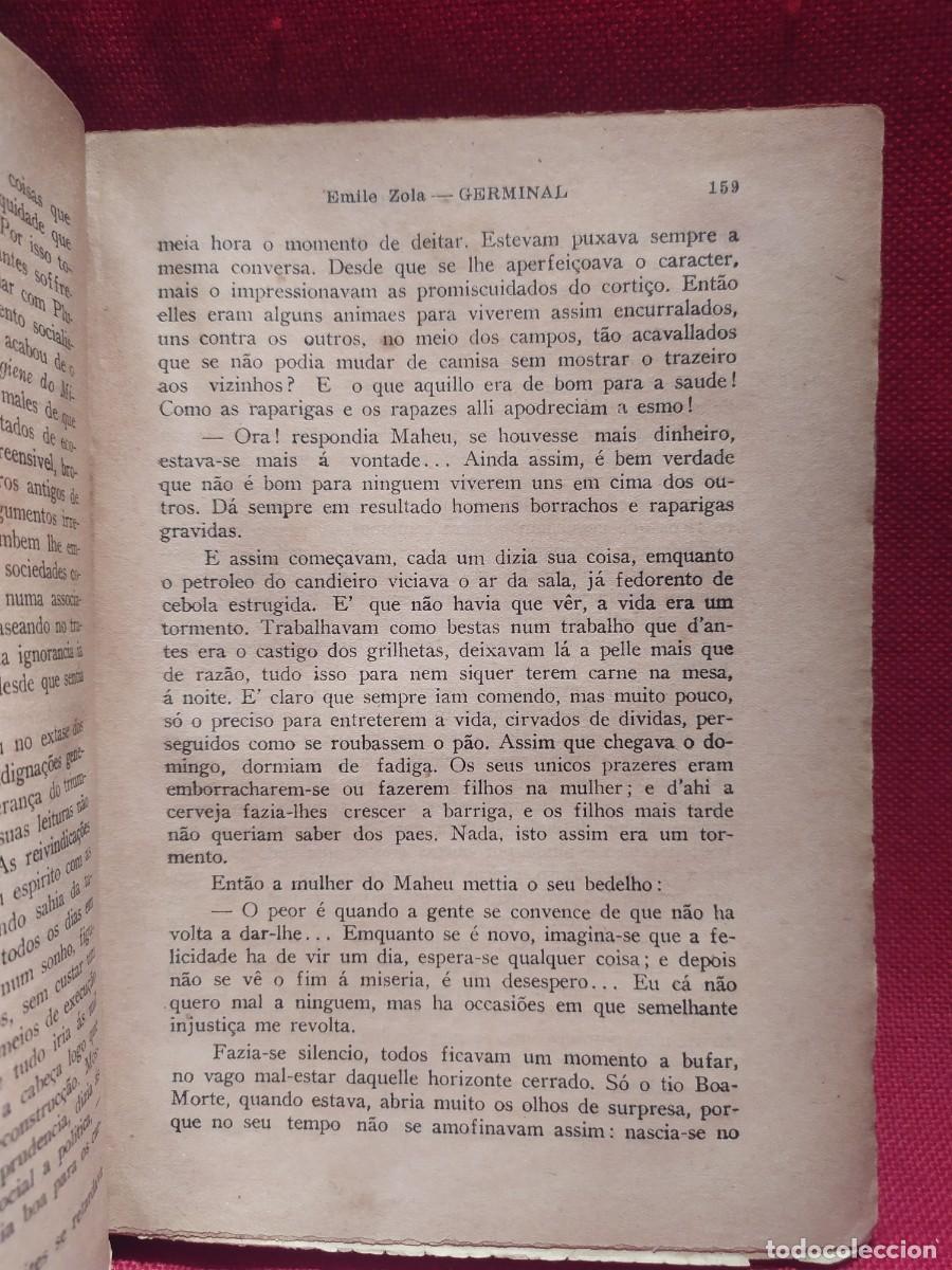 Libros de segunda mano: Germinal. Emilio Zola. R&iacute;o de Janeiro. - Foto 8