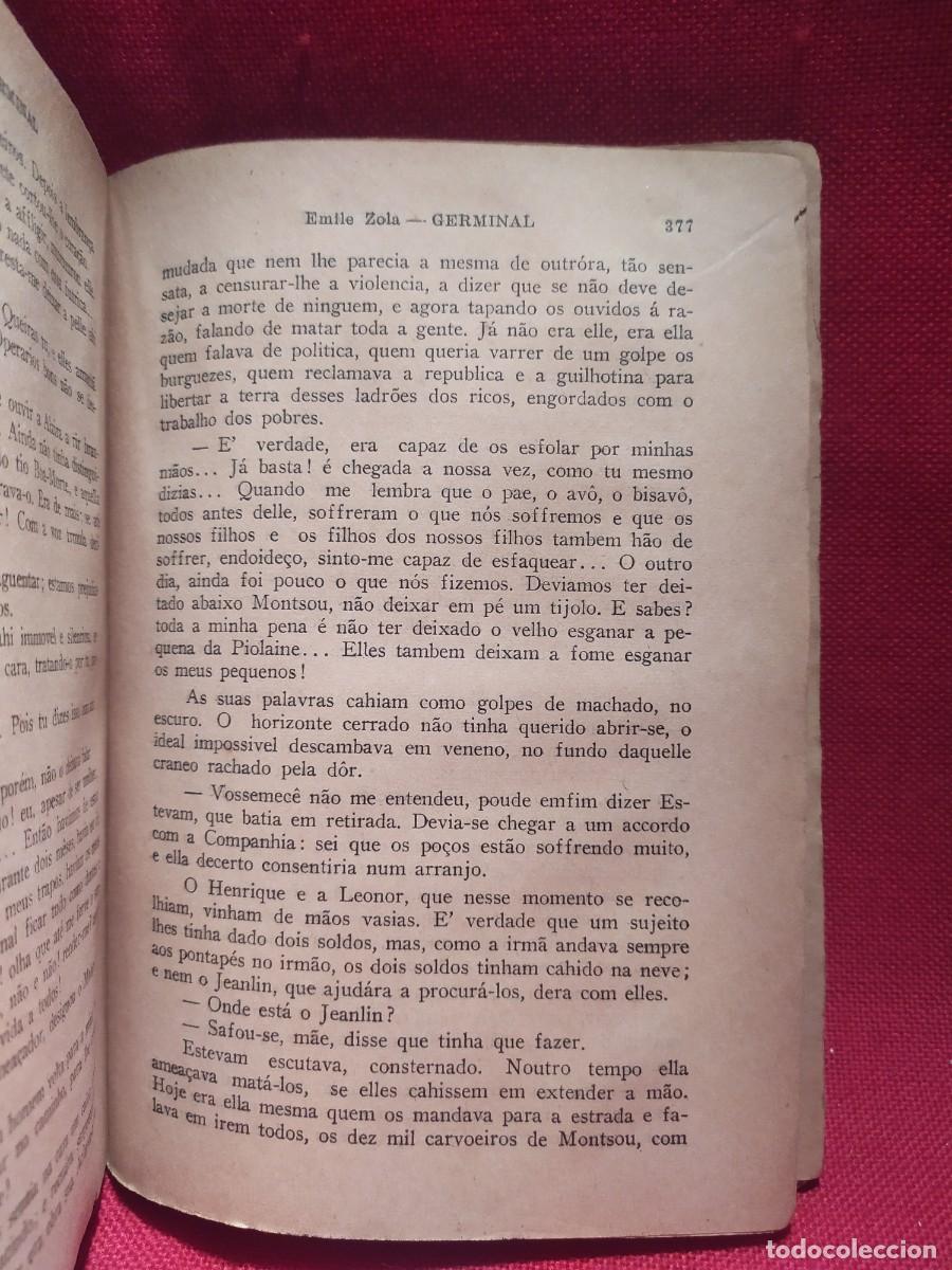 Libros de segunda mano: Germinal. Emilio Zola. R&iacute;o de Janeiro. - Foto 9