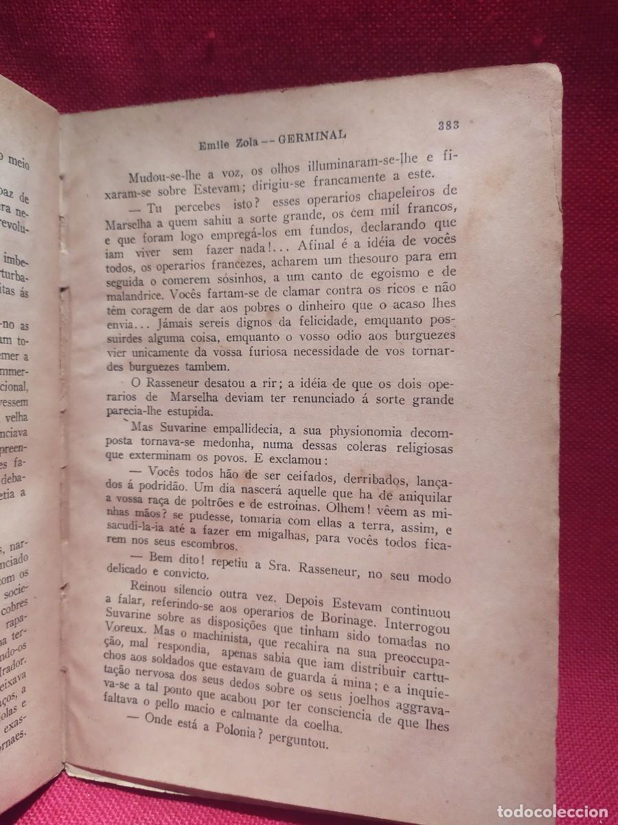 Libros de segunda mano: Germinal. Emilio Zola. R&iacute;o de Janeiro. - Foto 10