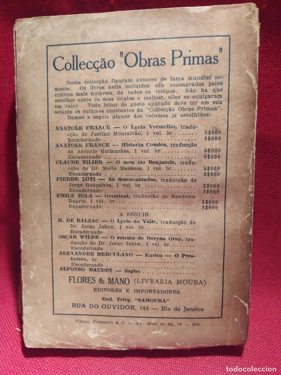 Libros de segunda mano: Germinal. Emilio Zola. R&iacute;o de Janeiro. - Foto 13