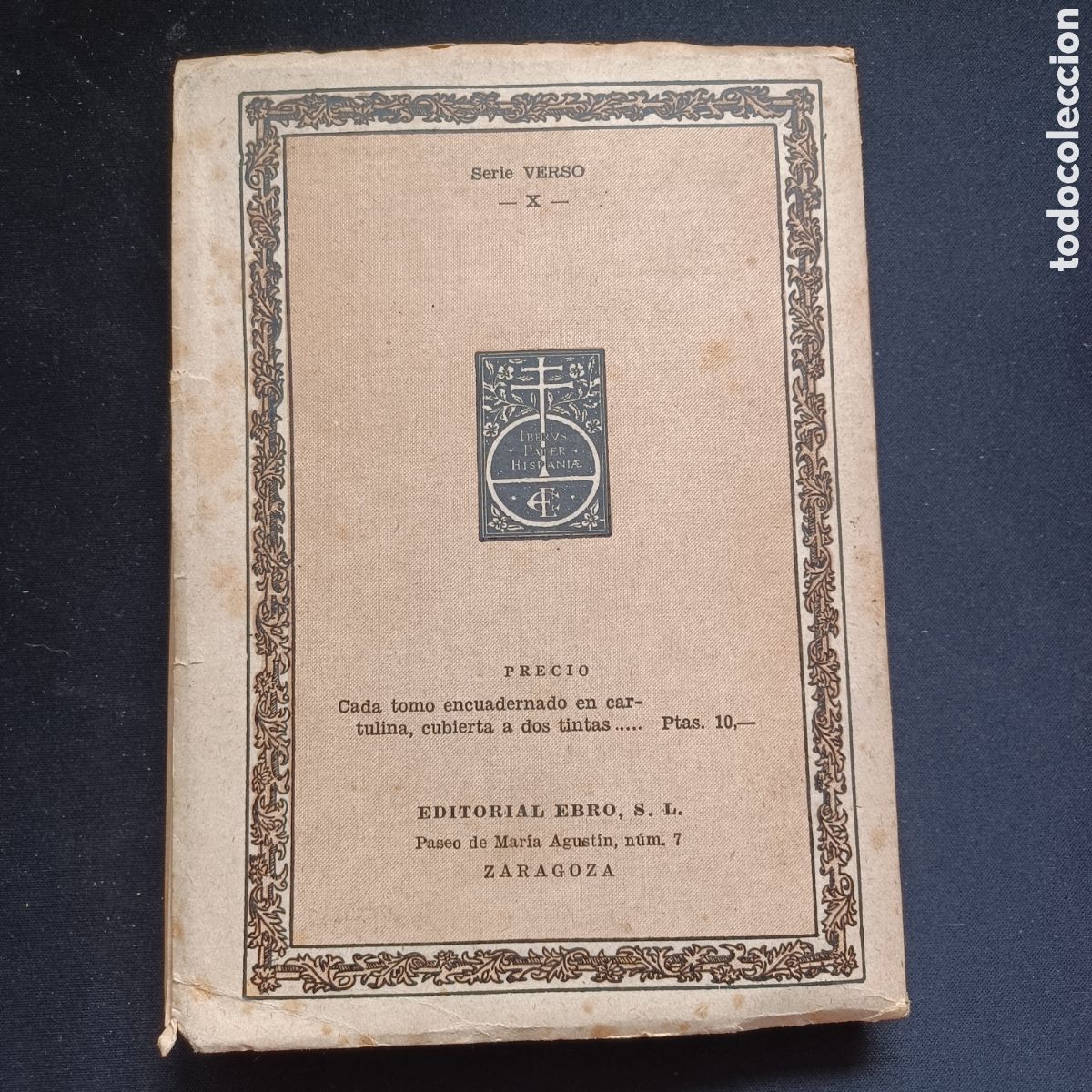 Libros de segunda mano: POEMA DEL CID -CLASICOS EBRO-1953 - Foto 2