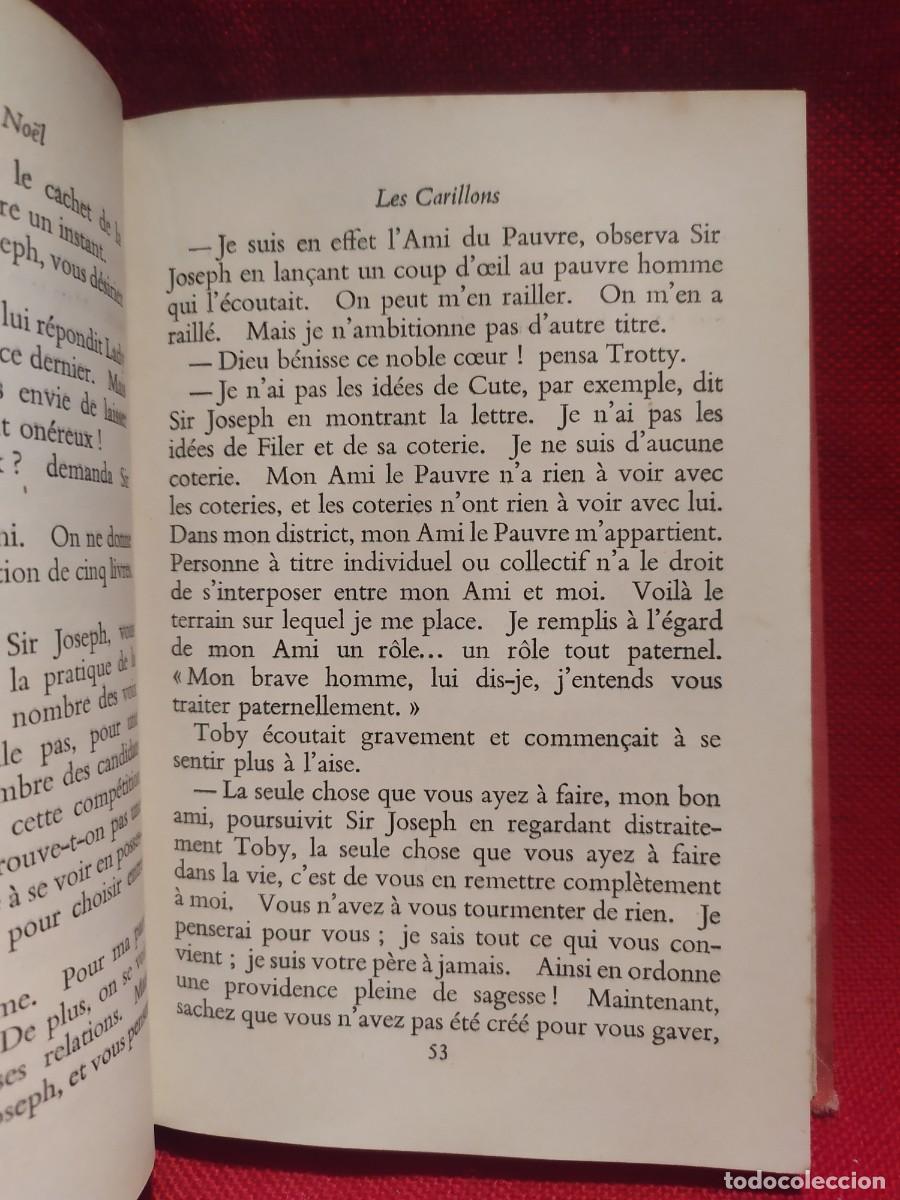 Libros de segunda mano: 1937. Contes pour le temps de Noel. Charles Dickens. - Foto 6