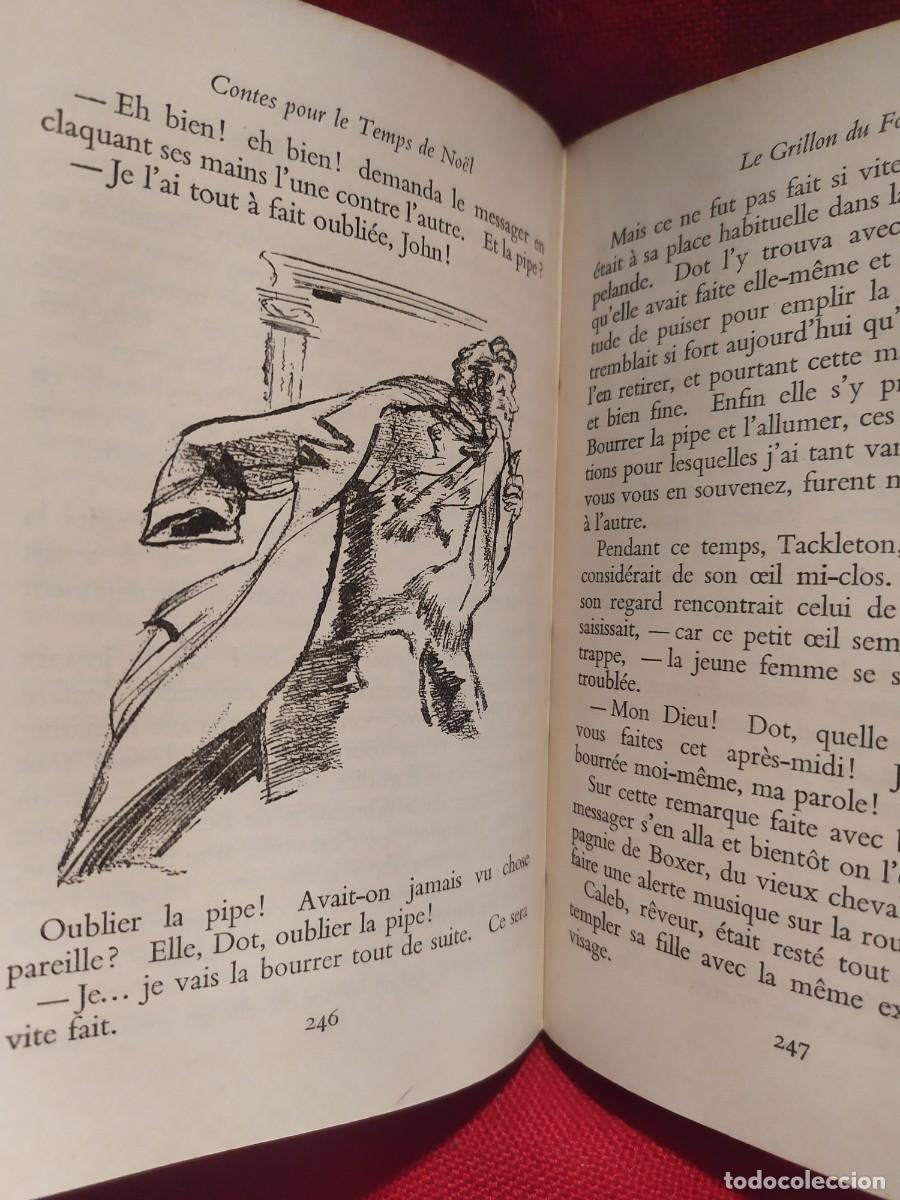 Libros de segunda mano: 1937. Contes pour le temps de Noel. Charles Dickens. - Foto 10