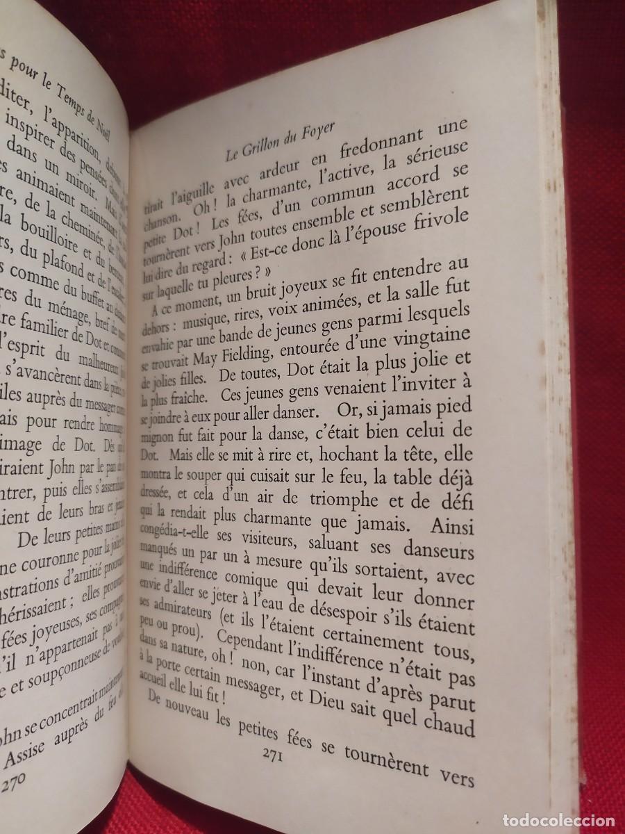 Libros de segunda mano: 1937. Contes pour le temps de Noel. Charles Dickens. - Foto 11