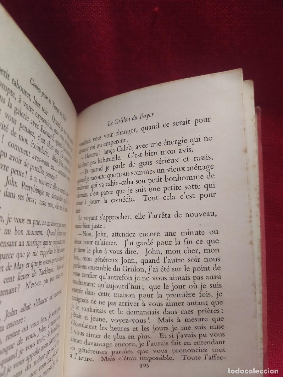 Libros de segunda mano: 1937. Contes pour le temps de Noel. Charles Dickens. - Foto 12