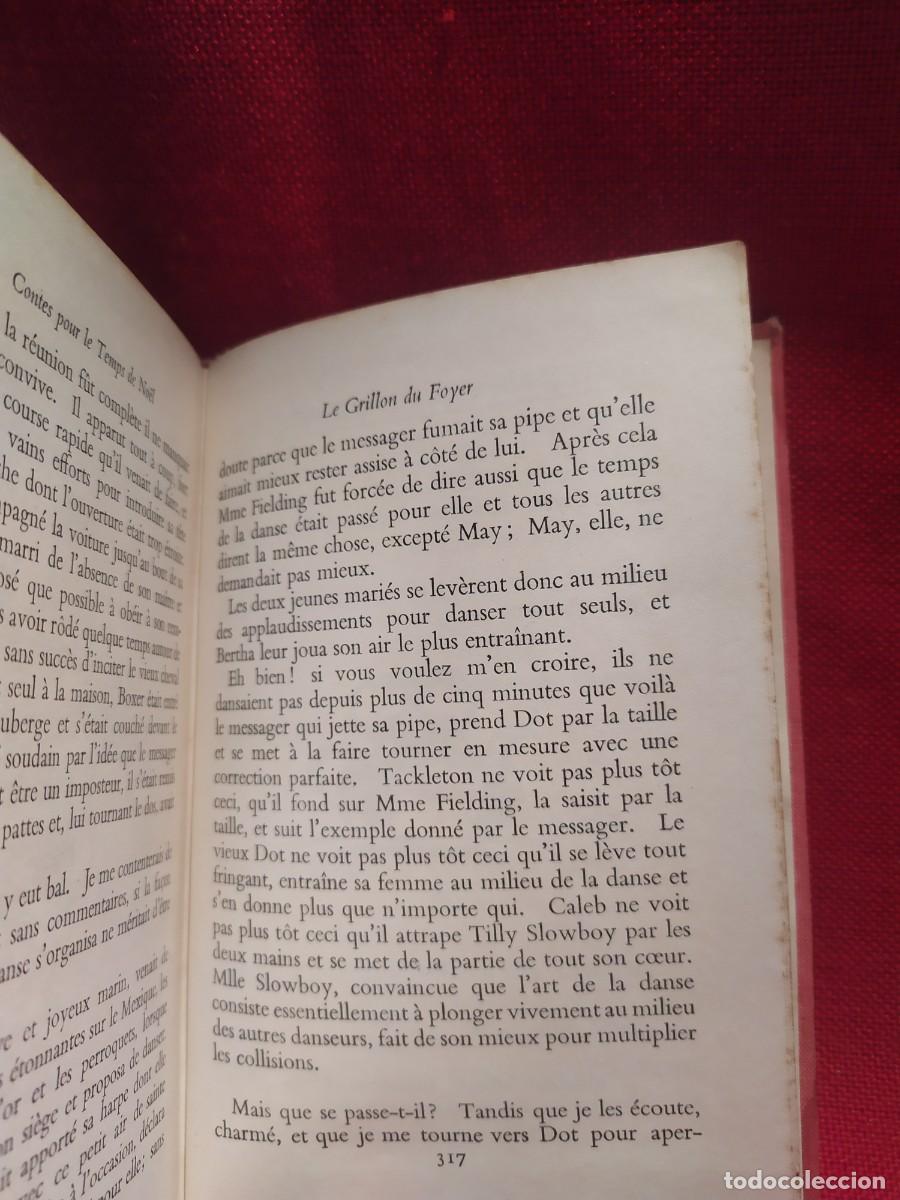 Libros de segunda mano: 1937. Contes pour le temps de Noel. Charles Dickens. - Foto 13